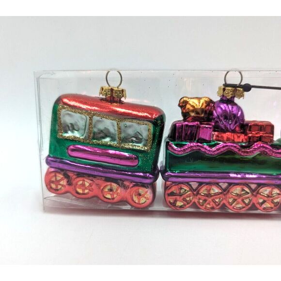 Train Set Christmas‎ Ornament Shatterproof - Picture 9 of 10